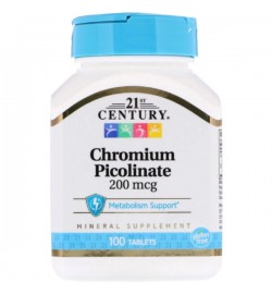 chromium picolinate 100 tab 21 St Century